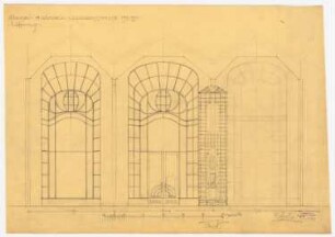Warenhaus Wertheim, Leipziger Straße, Berlin 2. Bauabschnitt: Eingänge zum Lichthof