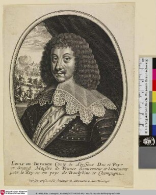 LOVIS DE BOVRBON Comte de Soyssons ...; [Louis de Bourbon de Soissons]