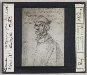 Albrecht Dürer: Werkzeichnung zu Stich B 102. Bremen, Kunsthalle