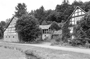 Oberste Mühle (Mühle, Bruchsteinmauerwerk und Fachwerk); Frankenau, Oberste Mühle 1, Oberste Mühle