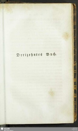 Dreizehntes Buch