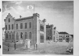 Kolberg, Rathaus von Nordwesten