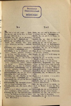 Neues Taschen-Wörterbuch der dänischen und deutschen Sprache