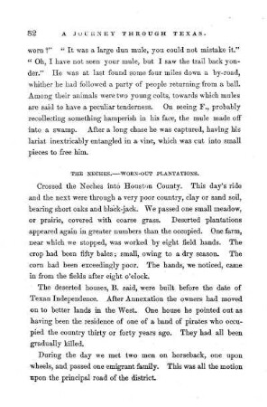 The Neches Worn-out Plantations