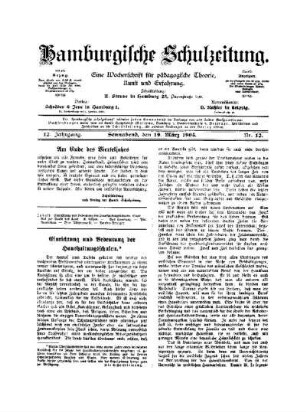 Einrichtung und Bedeutung der Haushaltungsschulen