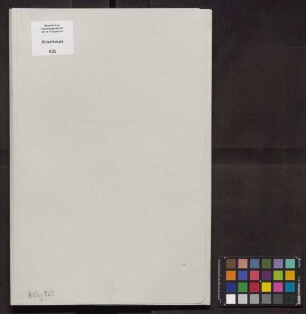 Schriftwechselbuch: Nr. 1-320