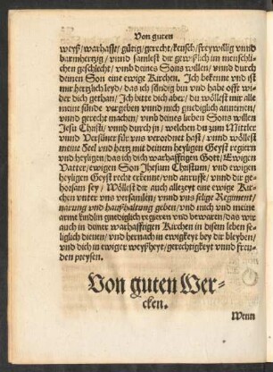 Von guten Wercken.