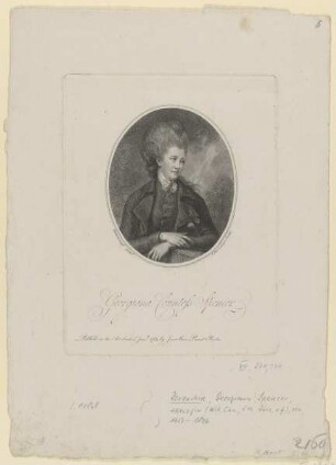 Bildnis der Georgiana Countess Spencer