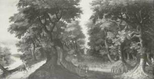 Waldlandschaft : Waldlandschaft, 16. Jh.