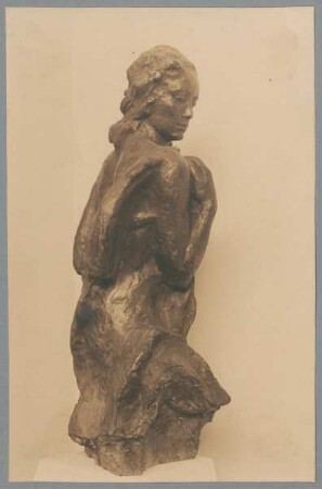 Genius vom Beethoven-Denkmal, Entwurf II, 1926/27, Bronze