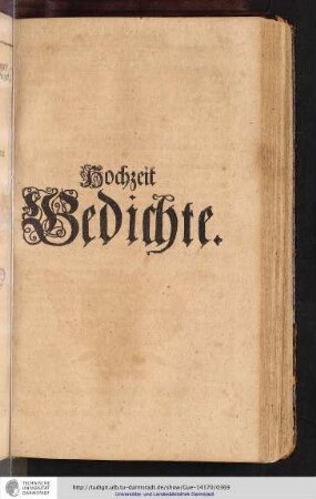 Hochzeit Gedichte.