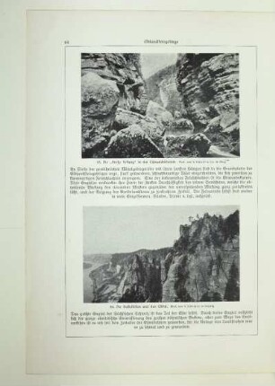 96. Die Basteifelsen und das Elbtal
