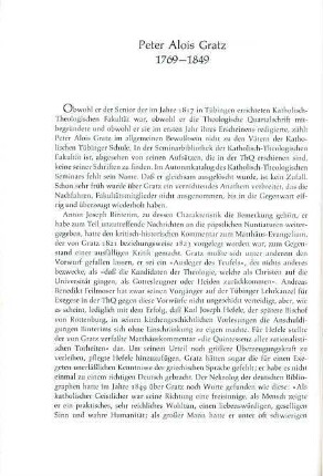 28-33 Peter Alois Gratz 1769-1849