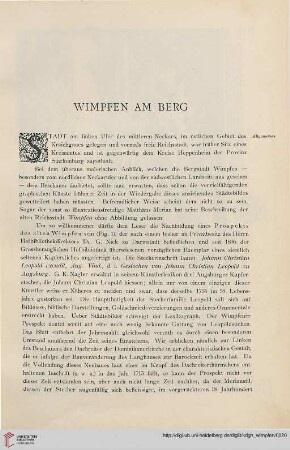 Wimpfen am Berg