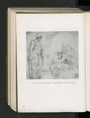 Theseus. Handzeichnung. Weimar, Museum.
