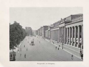 Königsstraße mit Königsbau