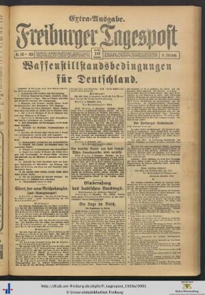 10.11.1918 (Extra-Ausgabe)