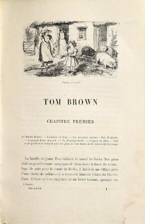 Tom Brown : scènes de la vie de collège en Angleterre