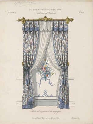 "Salon de récéption à la campagne", aus: Le Garde-meuble
