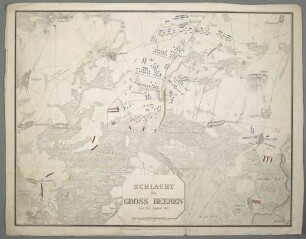 Schlacht bei Gross-Beeren Den 23ten August 1813