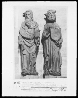Prophet Jesaias und Moses