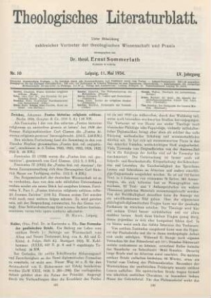 145-149 [Rezension] Roller, Otto, Das Formular der paulinischen Briefe