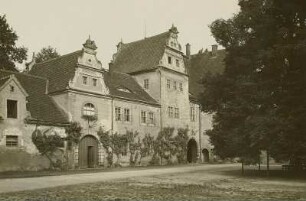 Wermsdorf. Jagdschloss Wermsdorf. Südwestflügel
