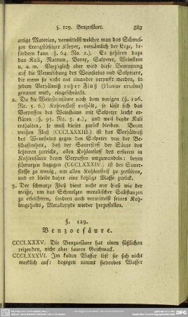 §. 129. Benzoesäure