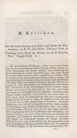 Kritiken