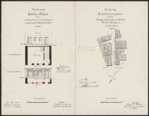 Müller, Albert, Metzger Einbau von Schaufenstern