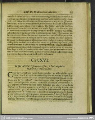 XVI. In quo Advocati Officium consistat, si Reus absolutus in Expensas condemnatur
