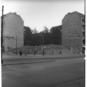 Negativ: Gelände, Martin-Luther-Straße 70, 1951