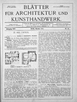 Nr. 10, Oktober 1912