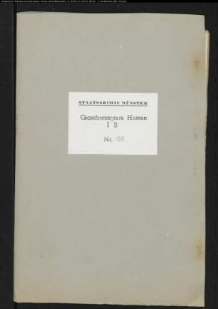 Die Gerechtsame des Stifts Meschede in den Mescheder Waldungen