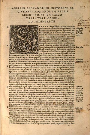 De civilibus Romanorum bellis historiarum : l. V.