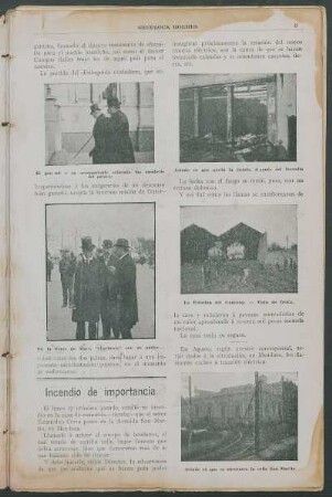 Incendio de importancia