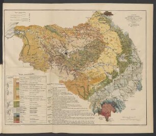 Carte hydrologique et géologique du Bassin de la Seine