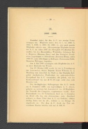 IV. 1886-1895.