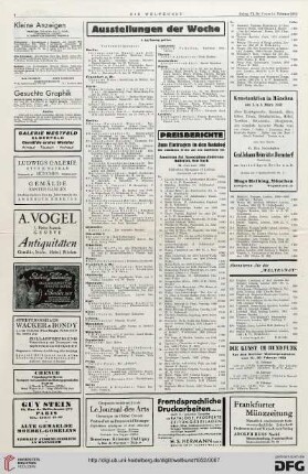 Nr. 7 (14. Feb. 1932), S. 4: Preisberichte