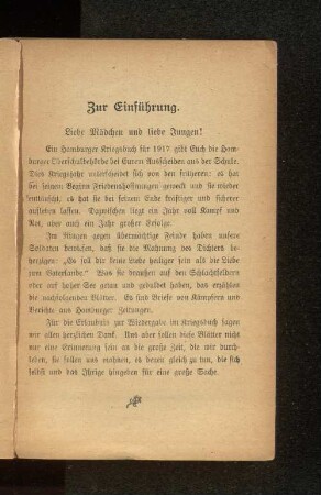 Zur Einführung.