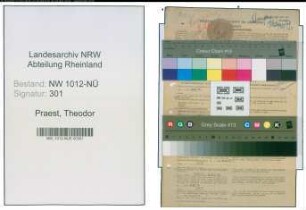 Entnazifizierung Theodor Praest , geb. 26.05.1911 (Landwirtsch.Gehilfe)
