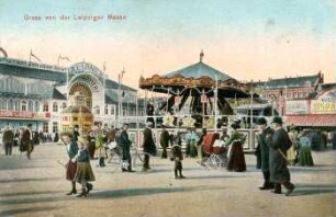 Gruss von der Leipziger Messe