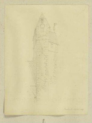 Der Pulverturm in Eberbach am Neckar