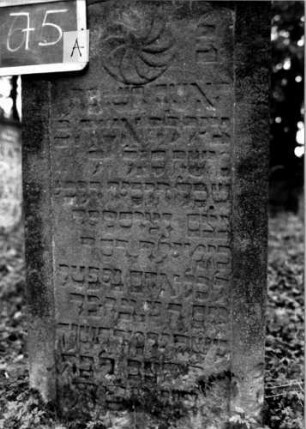 Grabstein 75 [Nir S. 68 Nr. 7.07]: Grabstein 75A [Nir S. 68 Nr. 7.07]
