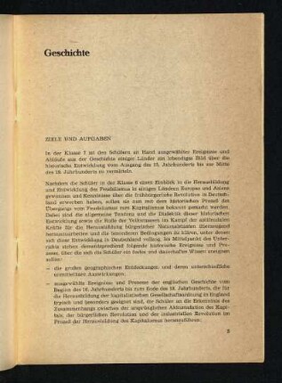 Ziele und Aufgaben