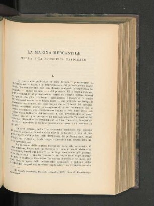 La Marina Mercantile.