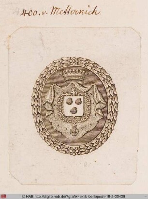 Wappen der Familie von Metternich