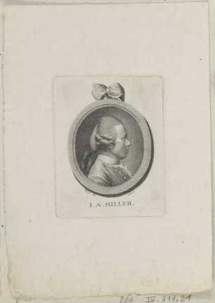 Bildnis des I. A. Hiller