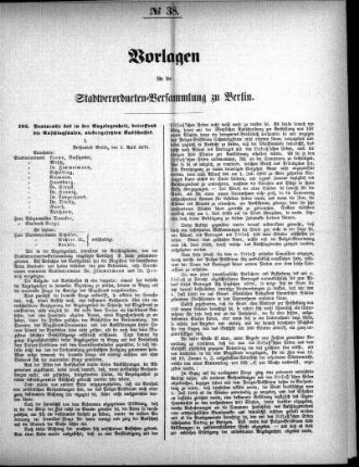No. 38, 13. April 1878