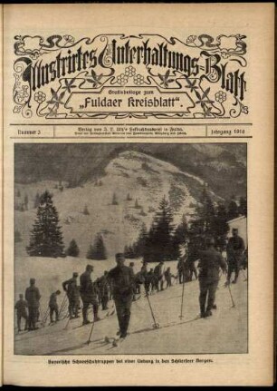 Ausgabe vom Sonntag, den 16. Januar 1916.